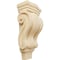 Ekena Millwork 3"W x 1 3/4"D x 6"H Extra Small Traditional Pilaster Wood Corbel, Maple CORW03X02X06PTMA - alternate 1